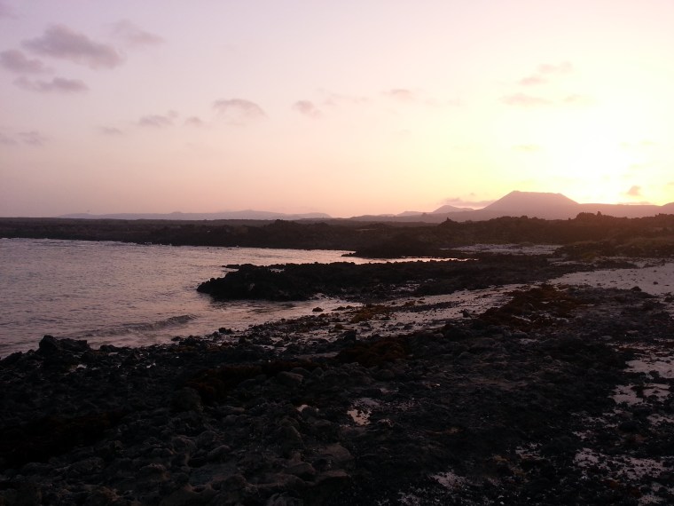 Spiaggia vicino ad Orzola