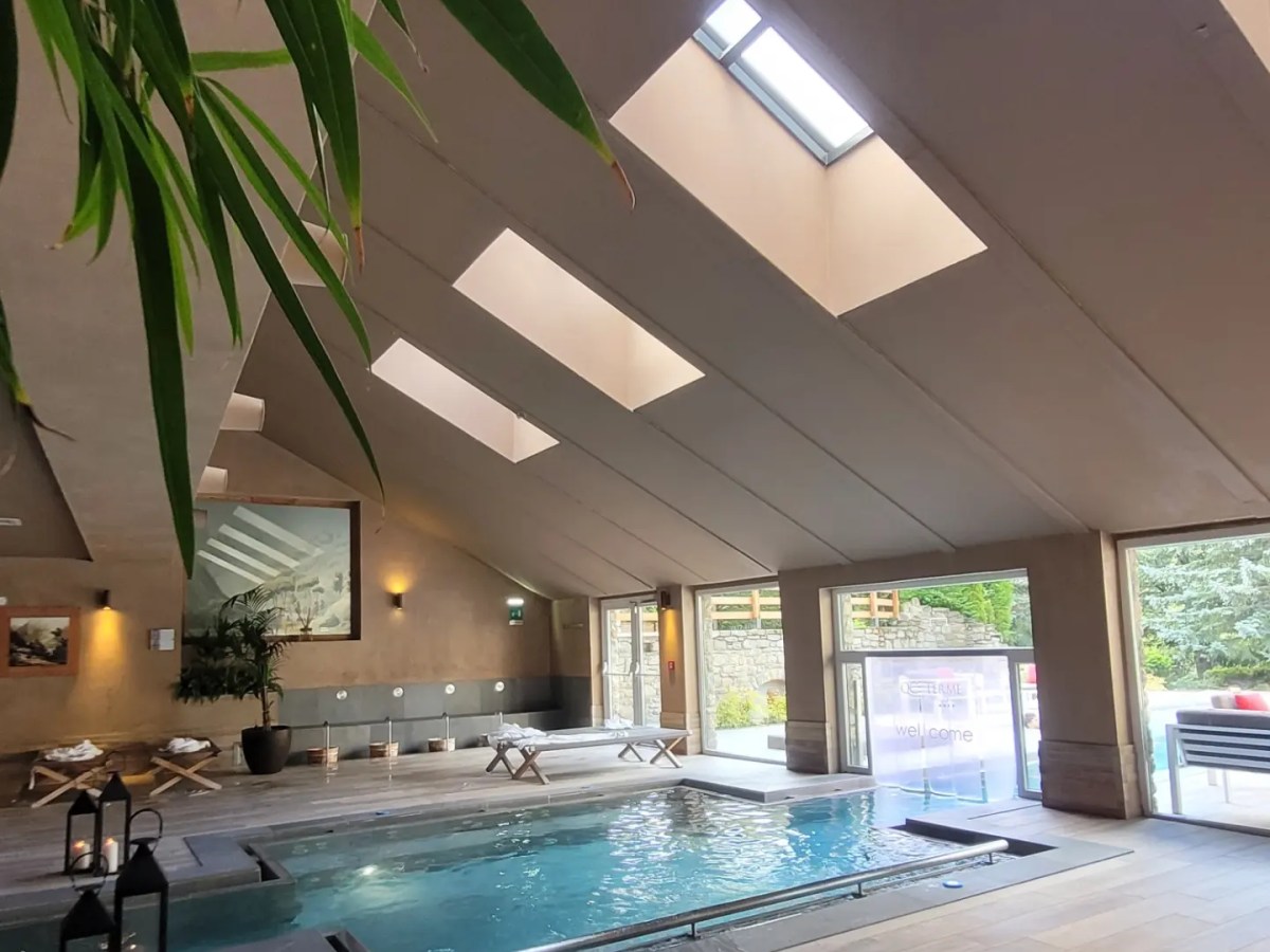 Qc Termemontebianco, rigenerarsi con i piedi nel bosco e gli occhi sui&nbsp;monti